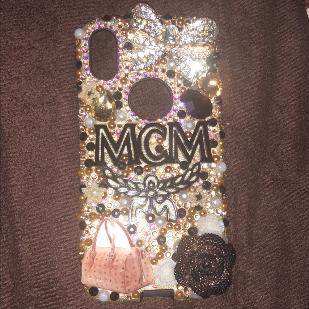 Customized mcm iPhone X case